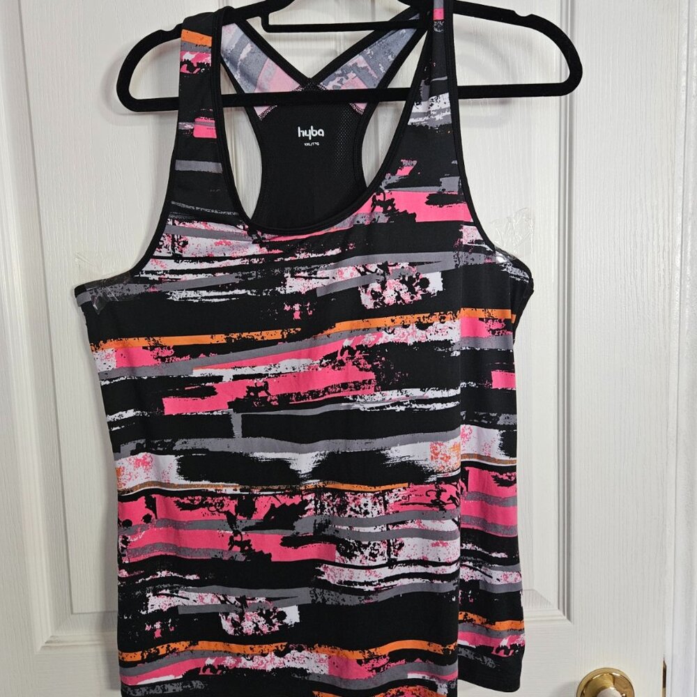 Colourful Light Weight Workout Top by Hyba